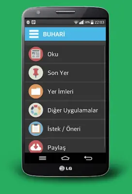 Buhari Hadis android App screenshot 3